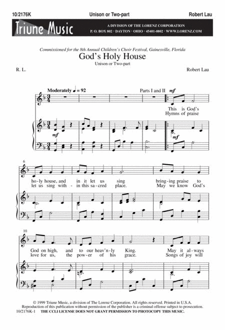 Robert Lau: Gods Holy House