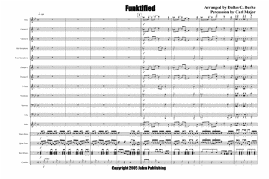 Funktified Marching Band scores gallery preview page 2