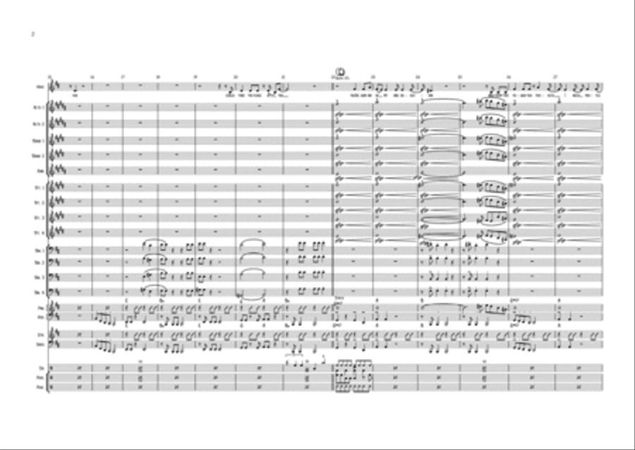 Bedroom Eyes Saxophone scores gallery preview page 2
