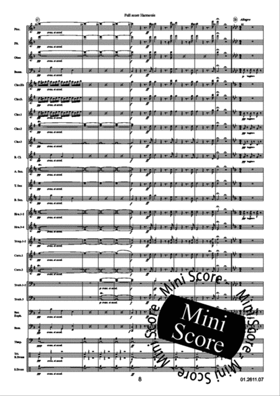 La Gazza Ladra La Gazza Ladra Concert Band scores gallery preview page 12