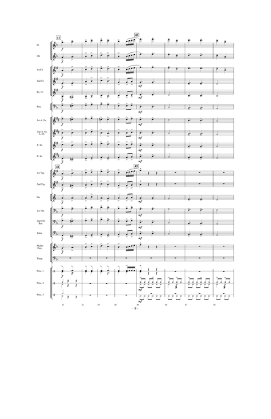 Velocity Concert Band scores gallery preview page 7