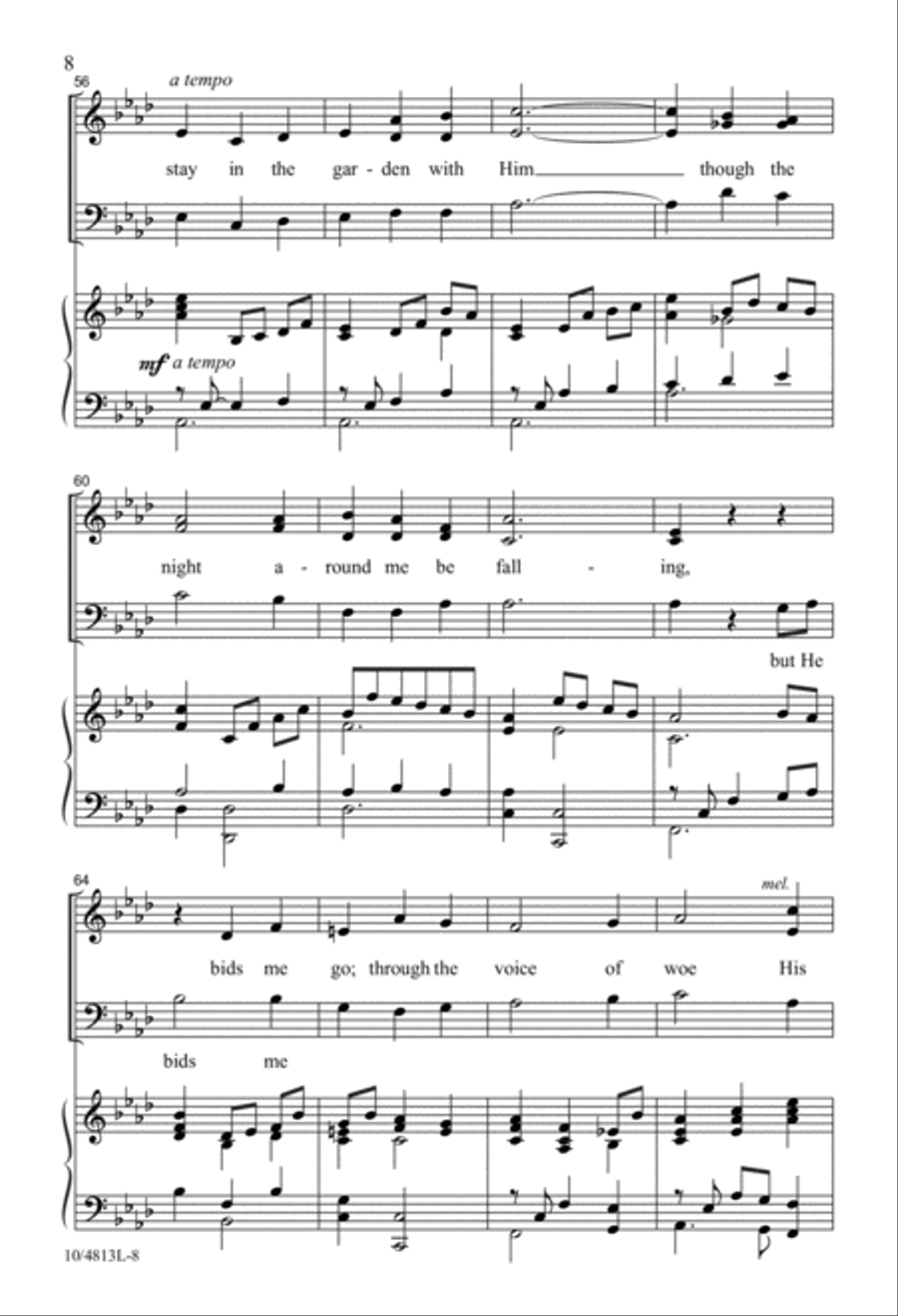 In the Garden 3-Part scores gallery preview page 7