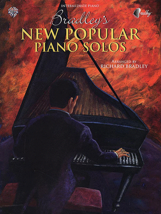 Book cover for Bradley's New Popular Piano Solos