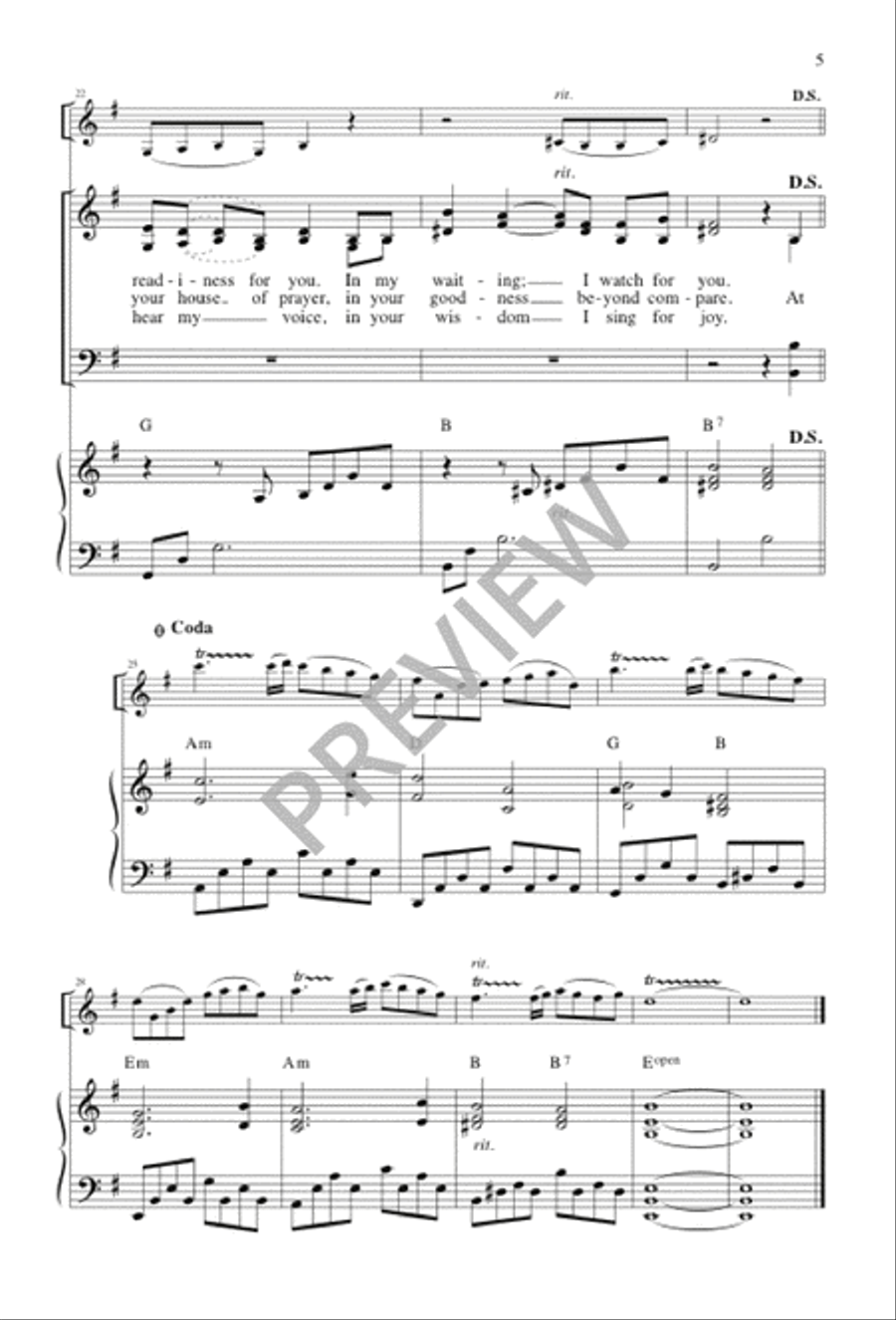 <br>Sheet music extract