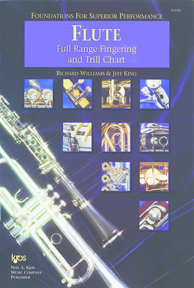 Book cover for Foundations For Superior Performance Full Range Fingering and Trill Chart-Flute