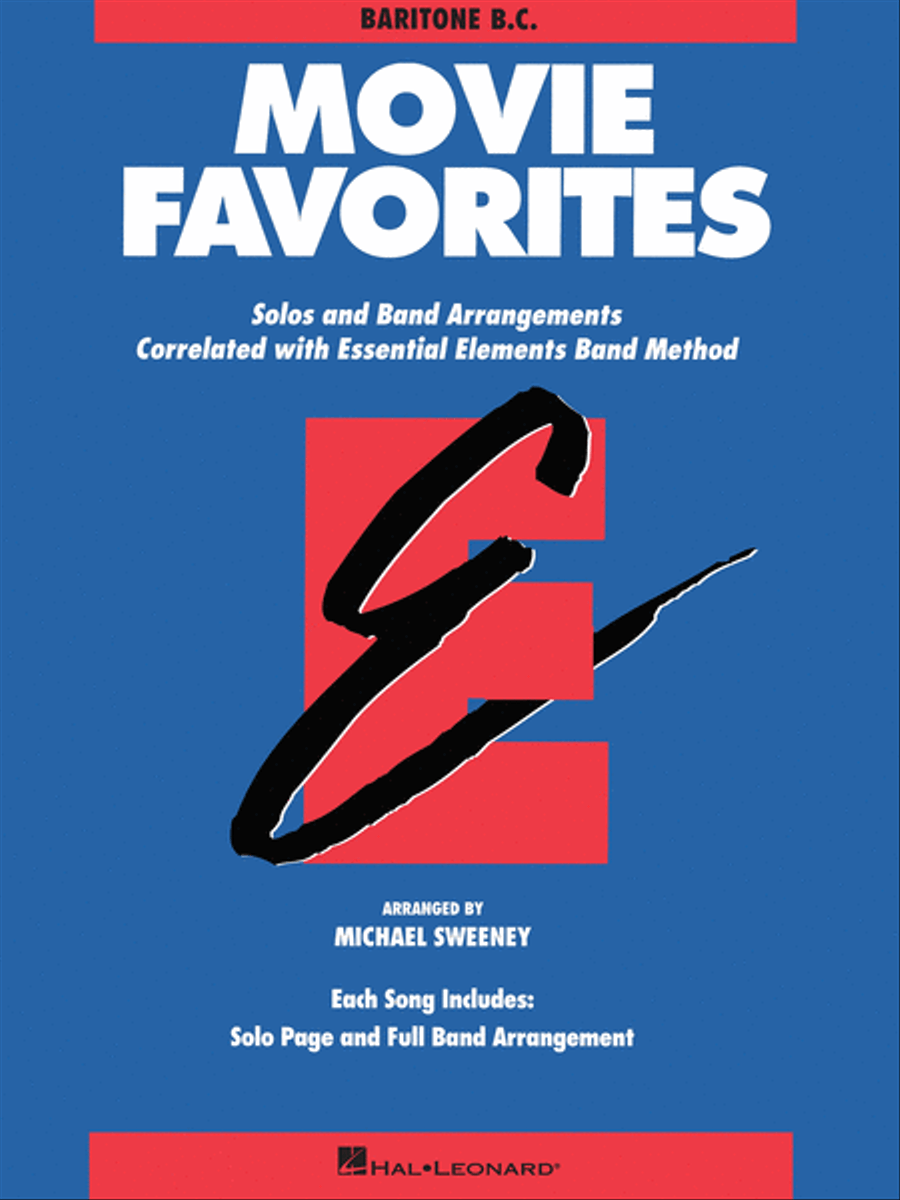 Essential Elements Movie Favorites Concert Band Methods scores gallery preview page 1
