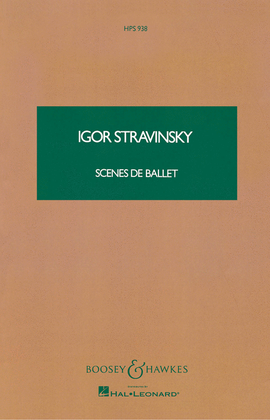 Book cover for Scenes de Ballet