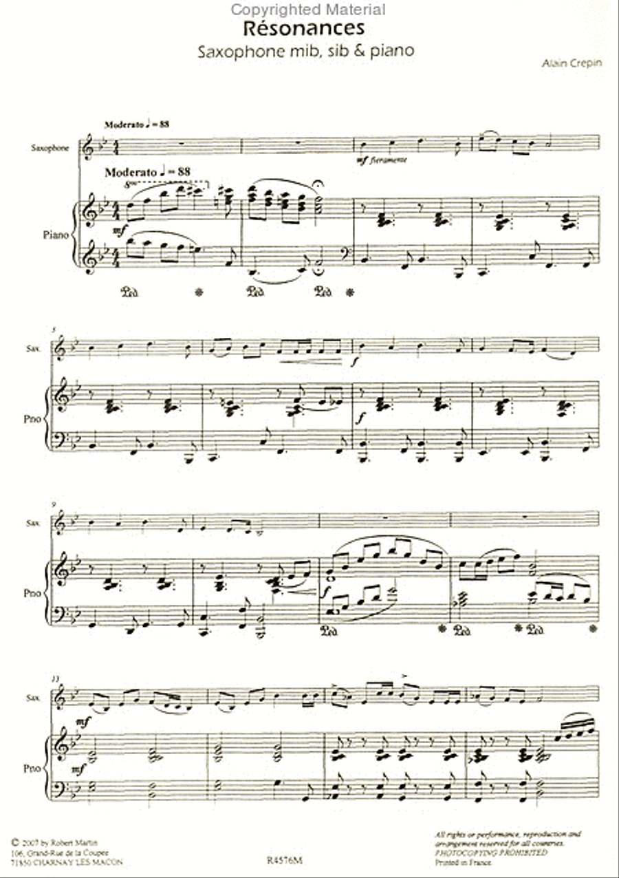 Résonnances Piano Accompaniment scores gallery preview page 2
