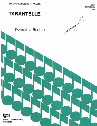 Book cover for Tarantelle