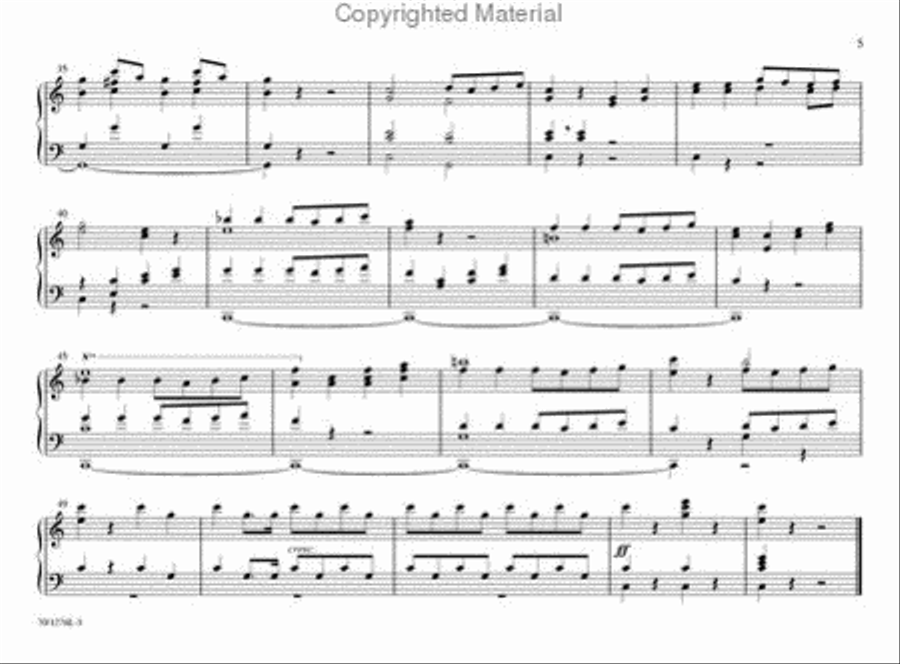 Classical Praise for Organ Organ Solo scores gallery preview page 4