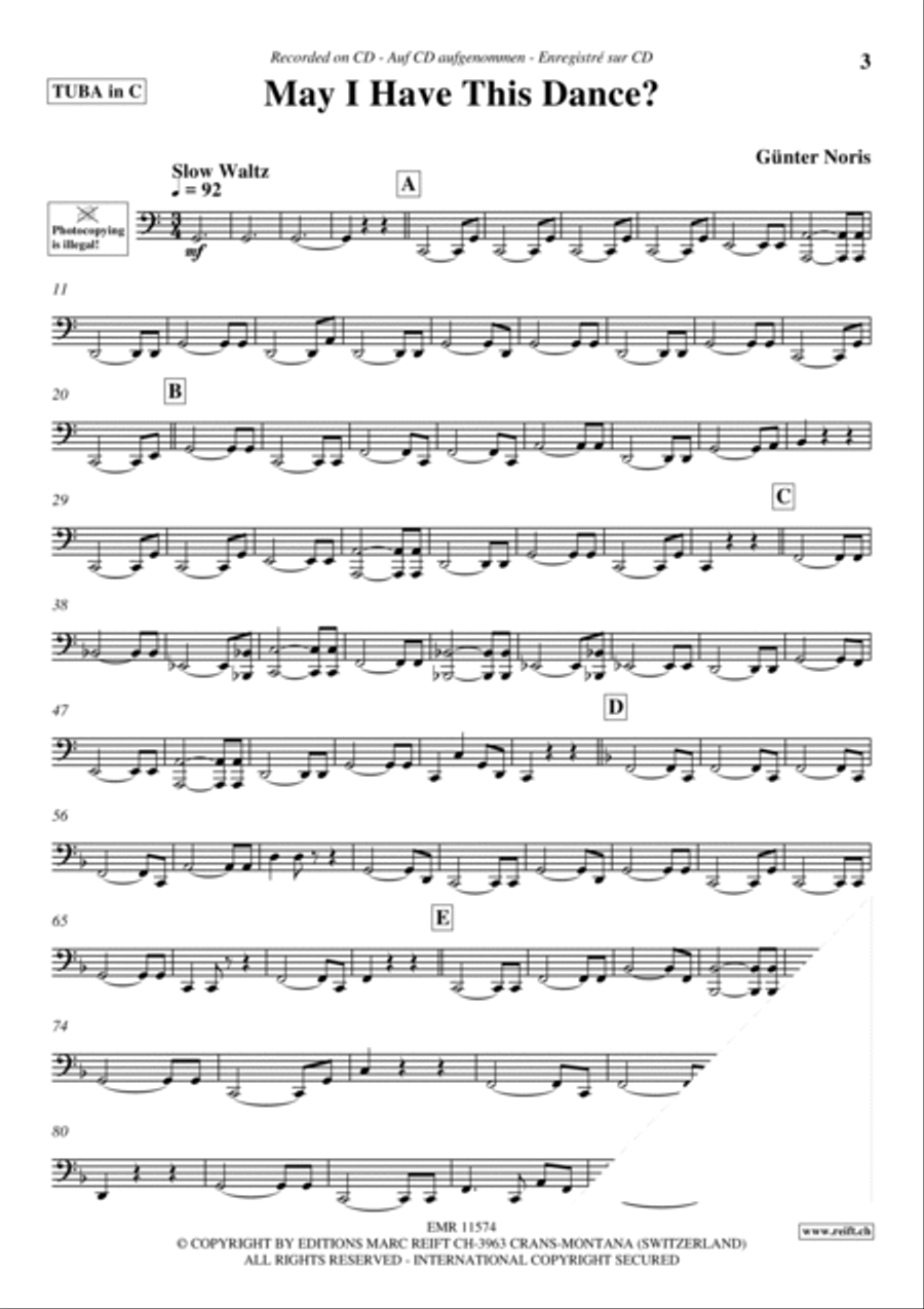 Play The Tuba With The Ballroom Dance Orchestra Vol. 8 Tuba scores gallery preview page 4