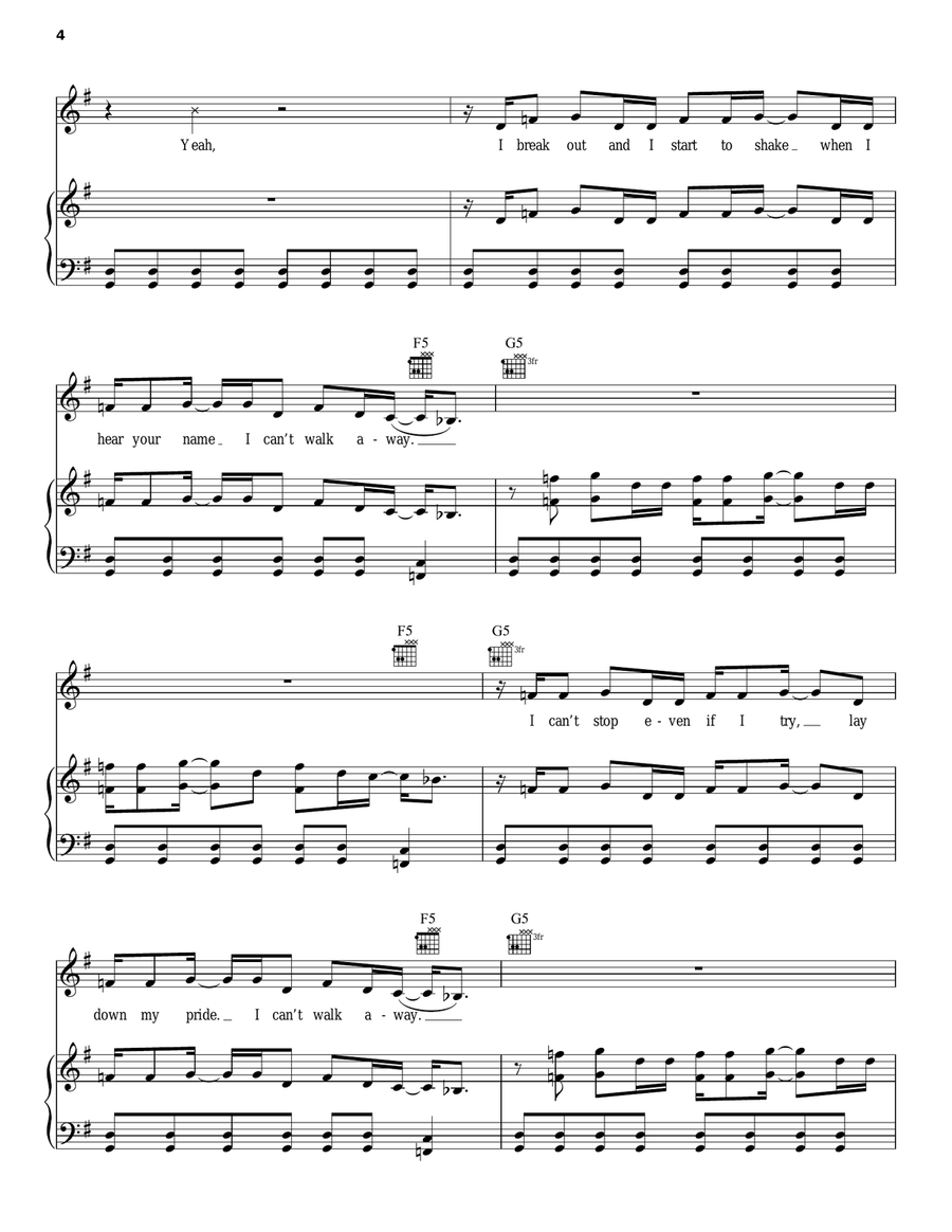 Poison Ivy Poison Ivy Piano, Vocal, Guitar scores gallery preview page 4