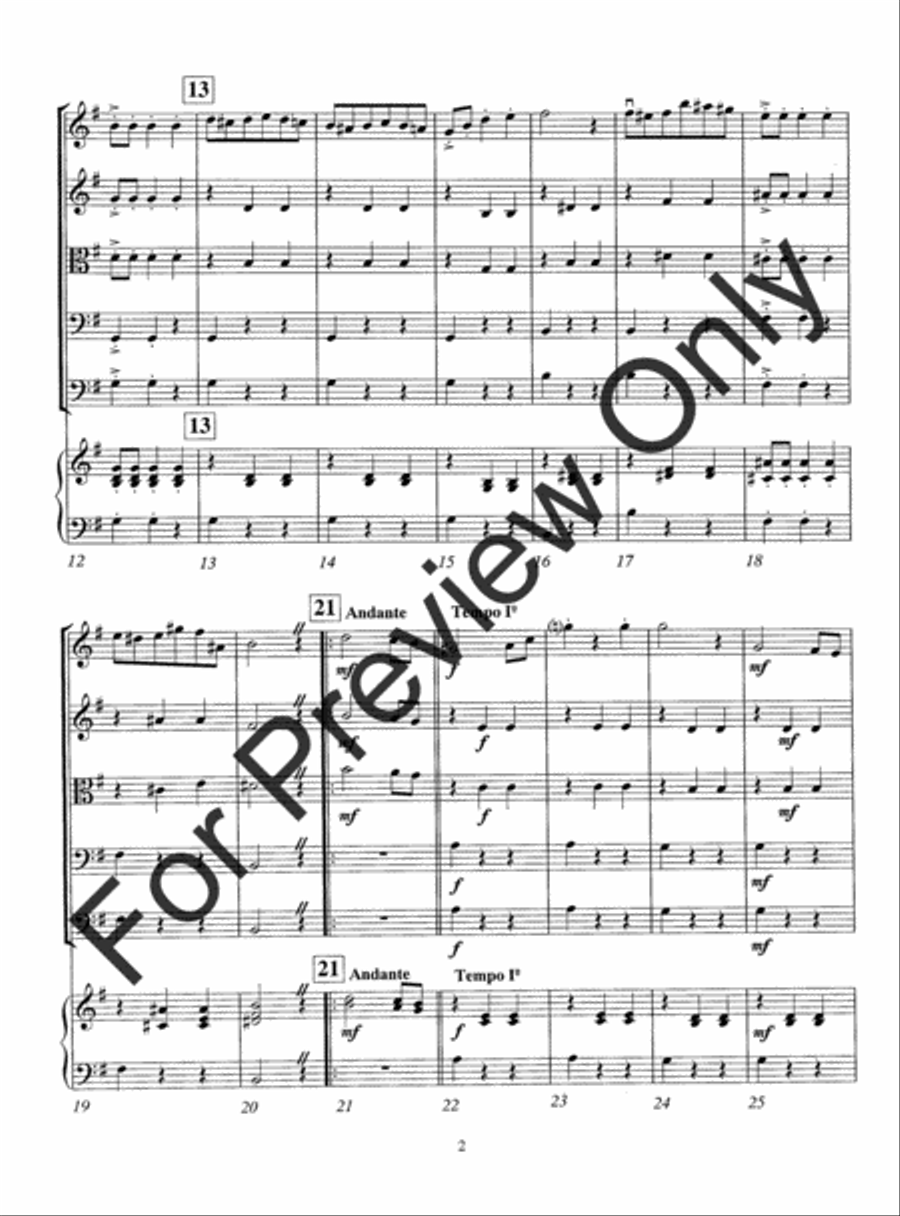 You and You Waltz You and You Waltz String Orchestra scores gallery preview page 5