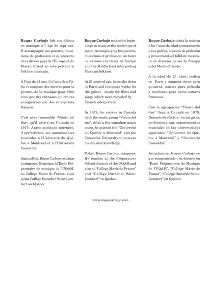 Blues del Caribe Guitar Ensemble scores gallery preview page 2