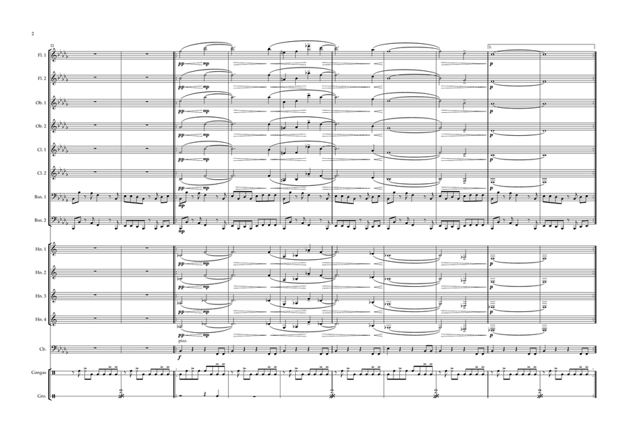 Lujon Woodwind Quintet scores gallery preview page 4