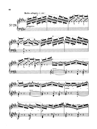 Czerny: School of Velocity, Op. 299 No. 29