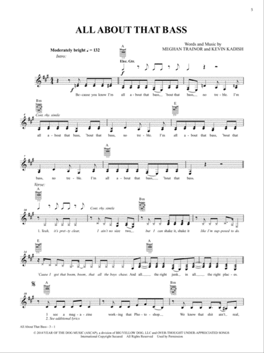 The Guitar Collection -- Rock and Pop Hits Electric Guitar scores gallery preview page 5