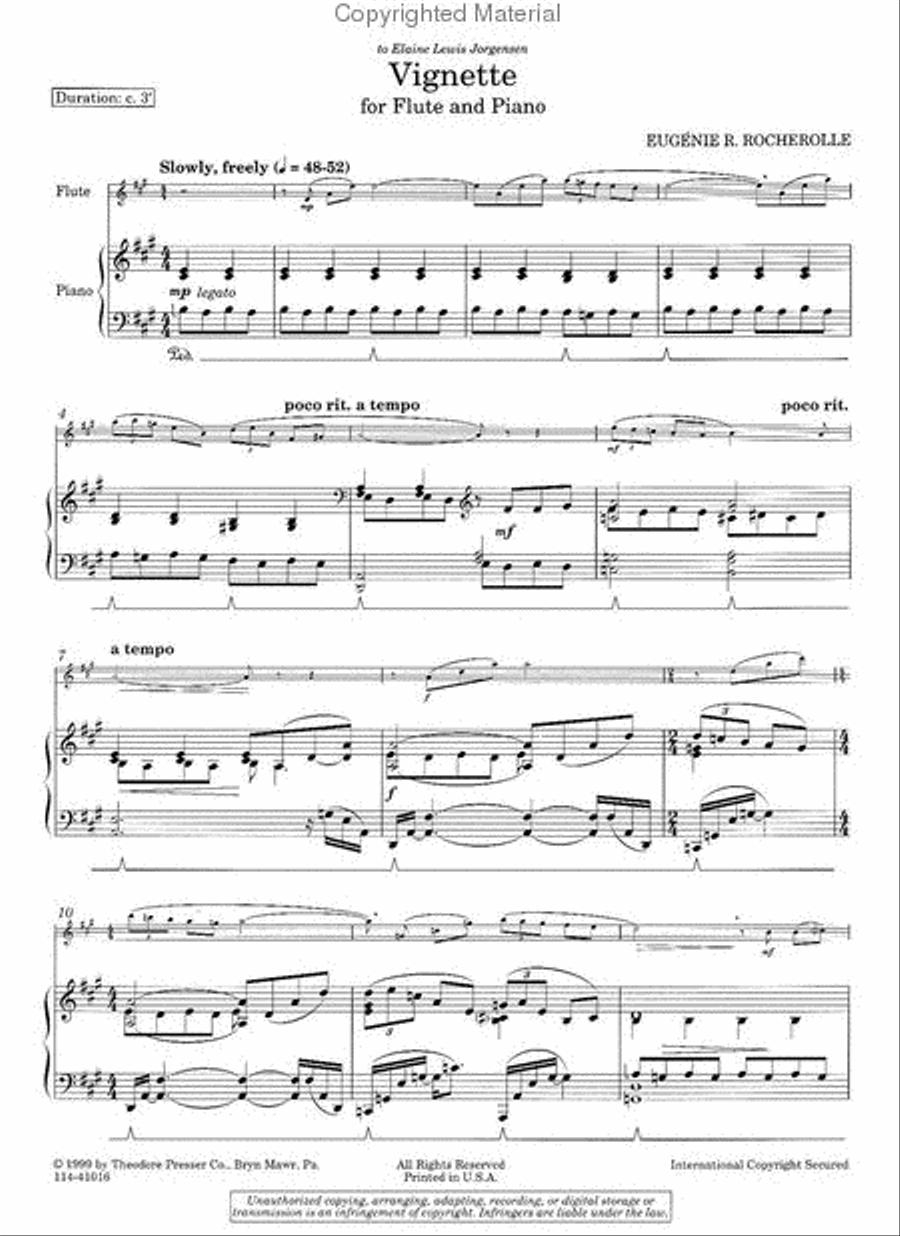 Vignette Vignette Chamber Music scores gallery preview page 2
