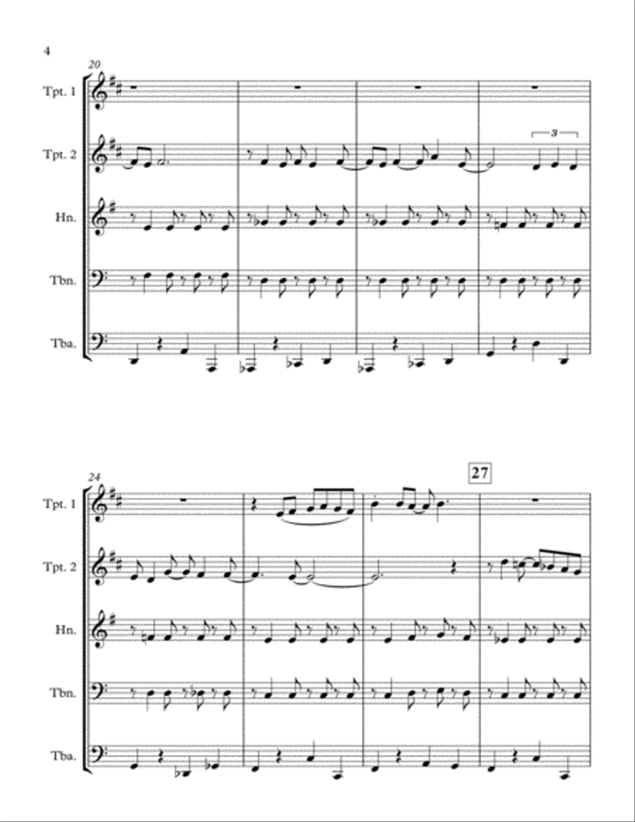 Quiet Nights Of Quiet Stars (Corcovado) School and Community scores gallery preview page 4