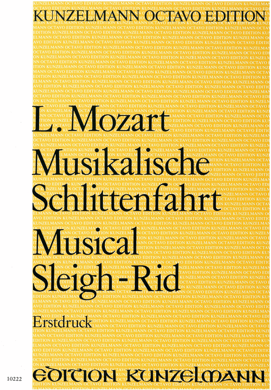 Musical sleigh-ride Orchestra scores gallery preview page 1