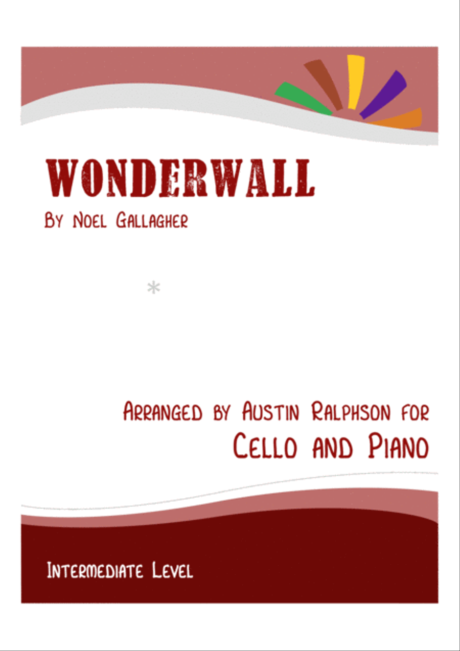 Wonderwall Piano scores gallery preview page 1