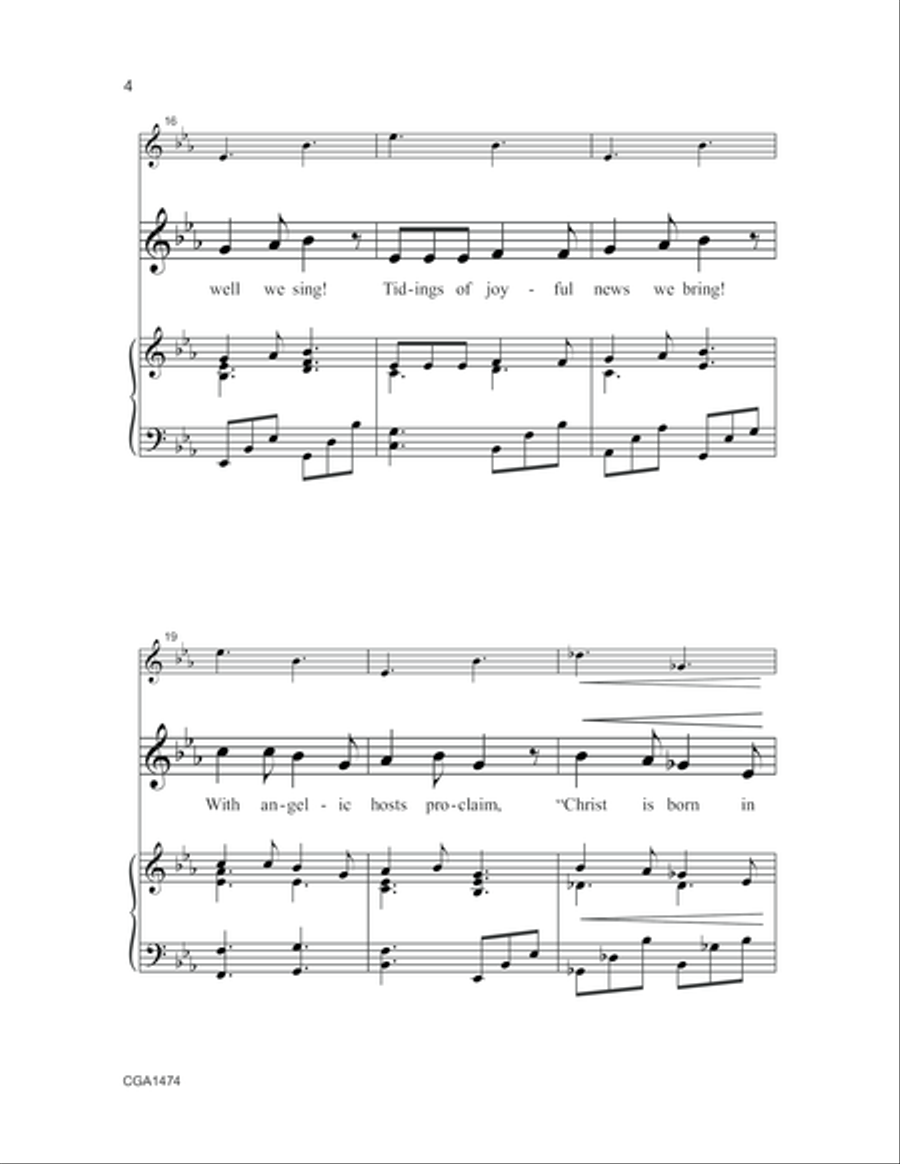 Sing We Nowell! Sing We Nowell! Unison Choir scores gallery preview page 5
