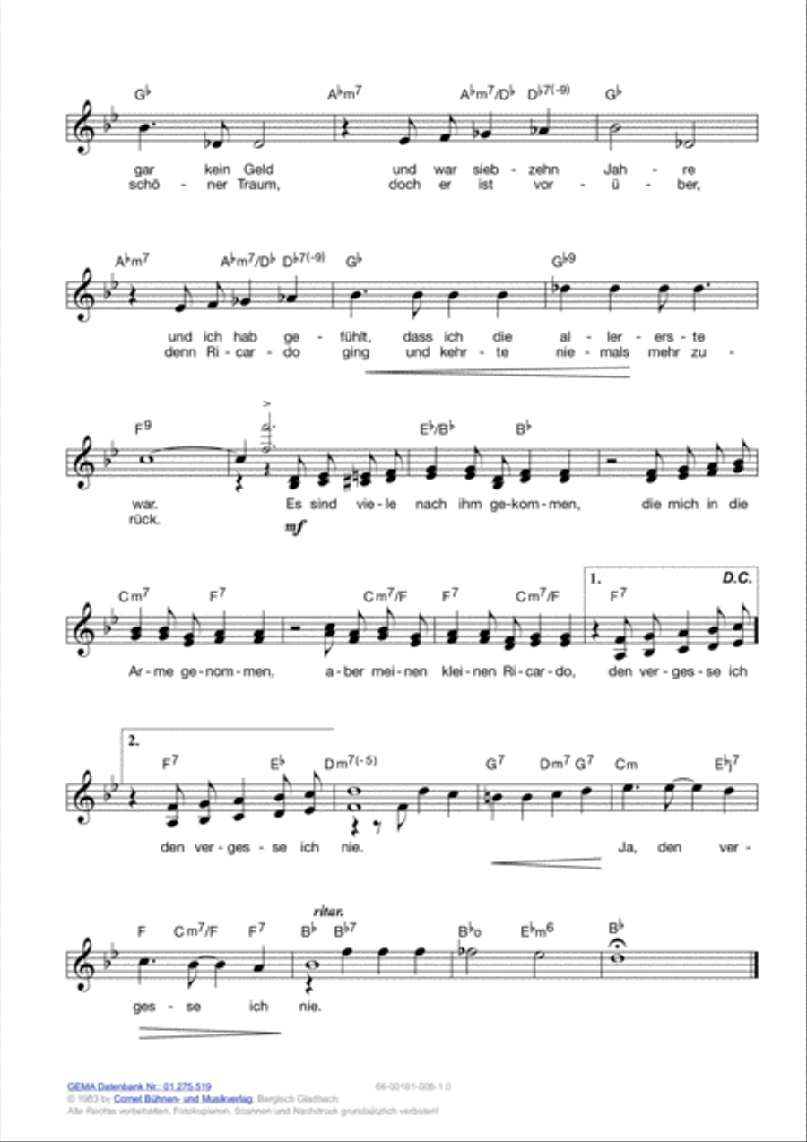 Ricardo Ricardo Voice scores gallery preview page 4