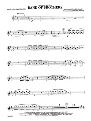 Band of Brothers, Symphonic Suite from: 2nd E-flat Alto Saxophone
