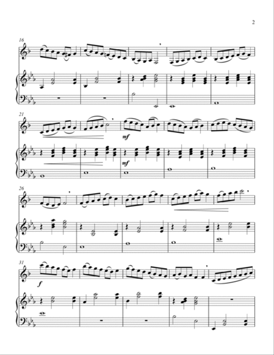 Clarinet Study, Elementary, No. 29 Clarinet Solo scores gallery preview page 3