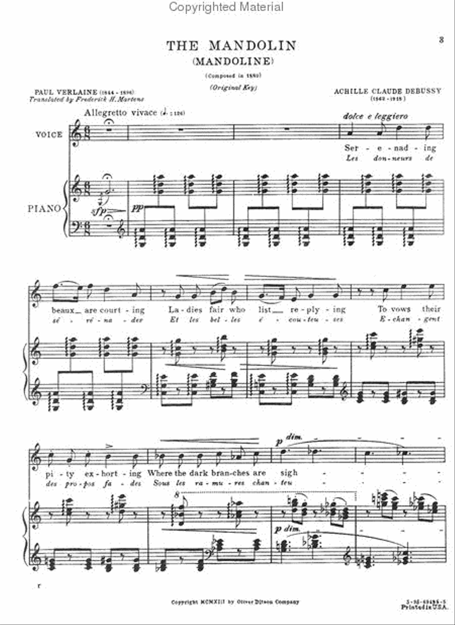 La Mandoline La Mandoline Chamber Music scores gallery preview page 2