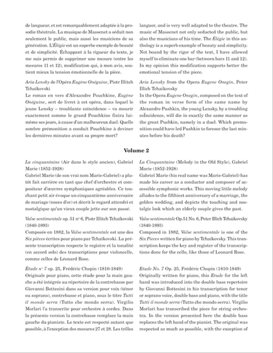 Concert Pieces for the Double Bass, Vol. 1 (bass / piano) Double Bass scores gallery preview page 4