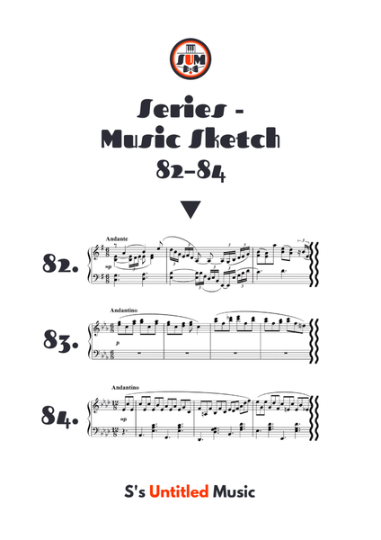 Music Sketch 82–84 image number null