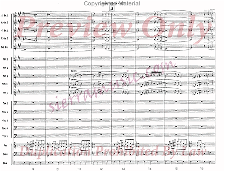 Home Journey Home Journey Jazz Ensemble scores gallery preview page 3