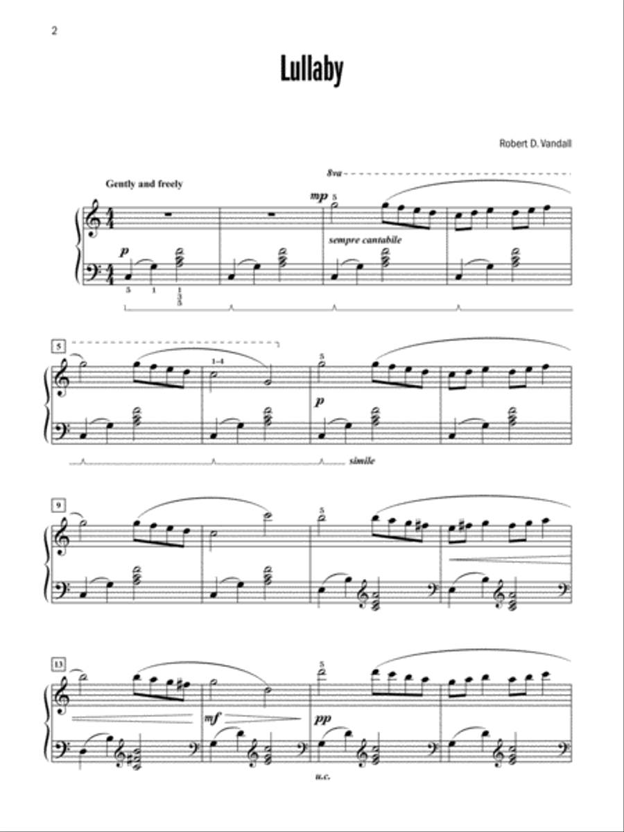 Celebrated Lyrical Solos, Book 4 Piano Solo scores gallery preview page 3