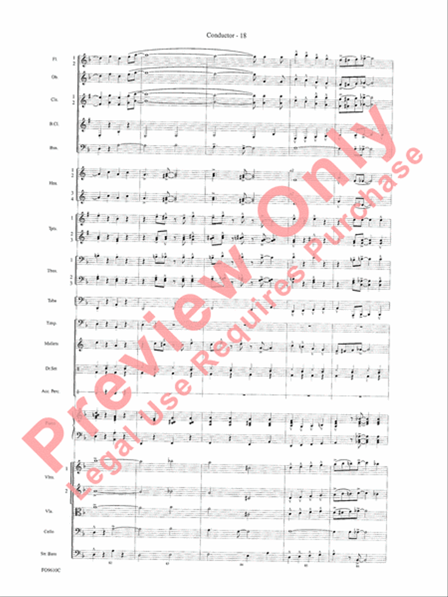 A Salute to the Big Apple Full Orchestra scores gallery preview page 20