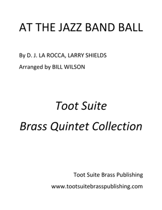 Book cover for At the Jazz Band Ball