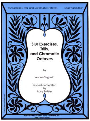 Book cover for Slur Exercises, Trills, and Chromatic Octaves