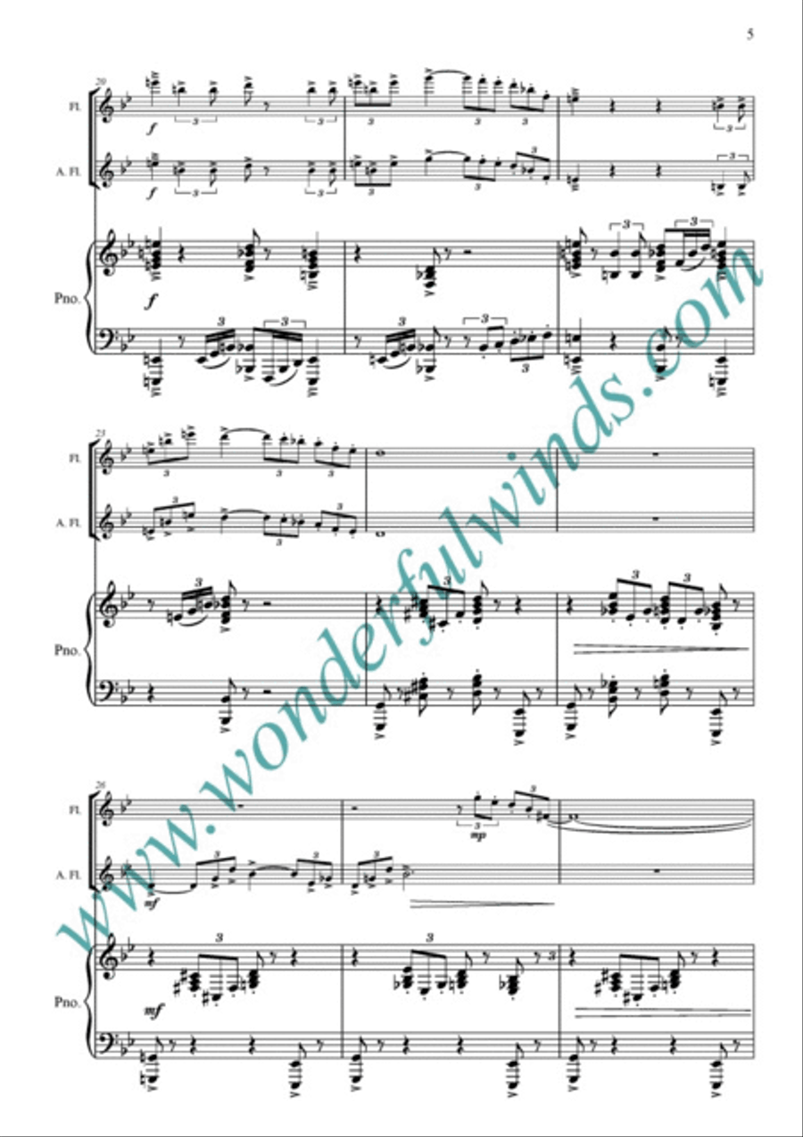 Winter In Sherwood Piano scores gallery preview page 4
