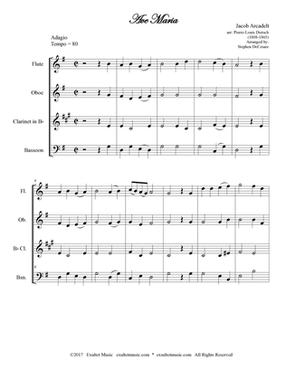 Ave Maria (Woodwind Quartet)