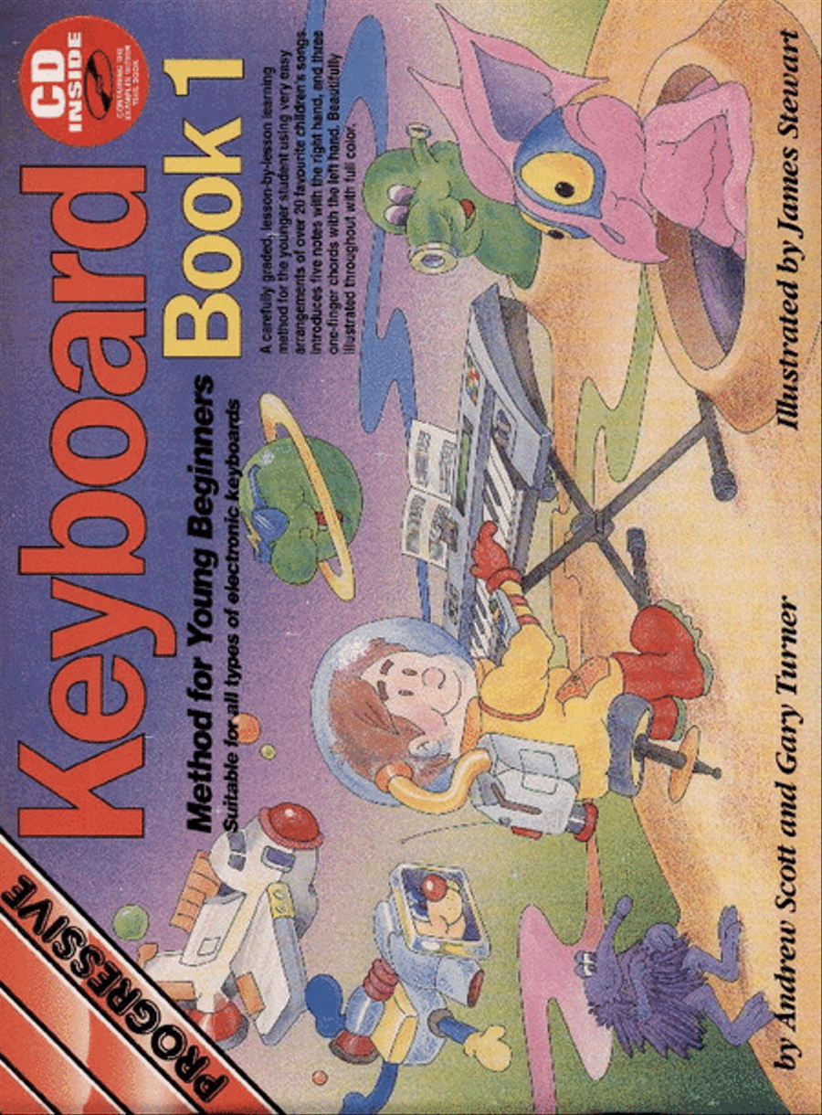 Progressive Young Beginner Keyboard Method 1 (Book/CD) by Gary Turner Piano - Sheet Music