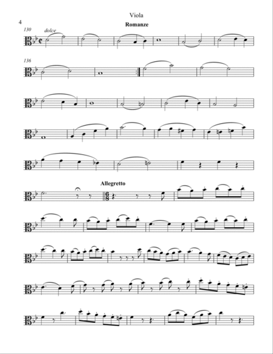 Duo #4 for Viola and Piano Piano scores gallery preview page 4