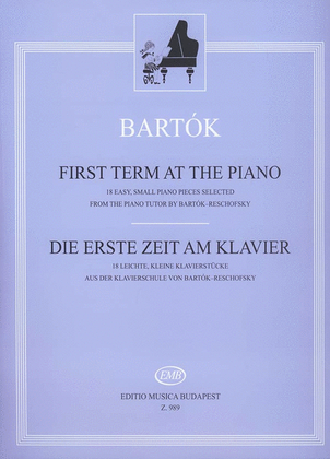 Book cover for First Term At The Piano