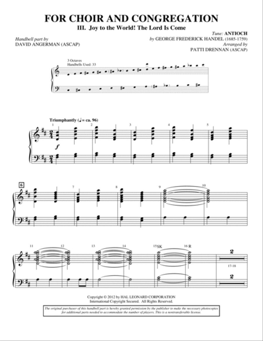 For Choir And Congregation, Volume 3 Choir scores gallery preview page 6