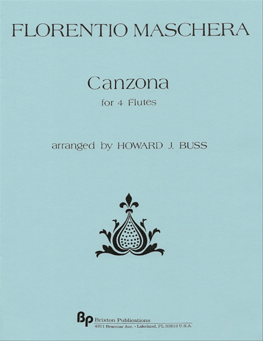 Canzona Canzona Flute Quartet scores gallery preview page 1