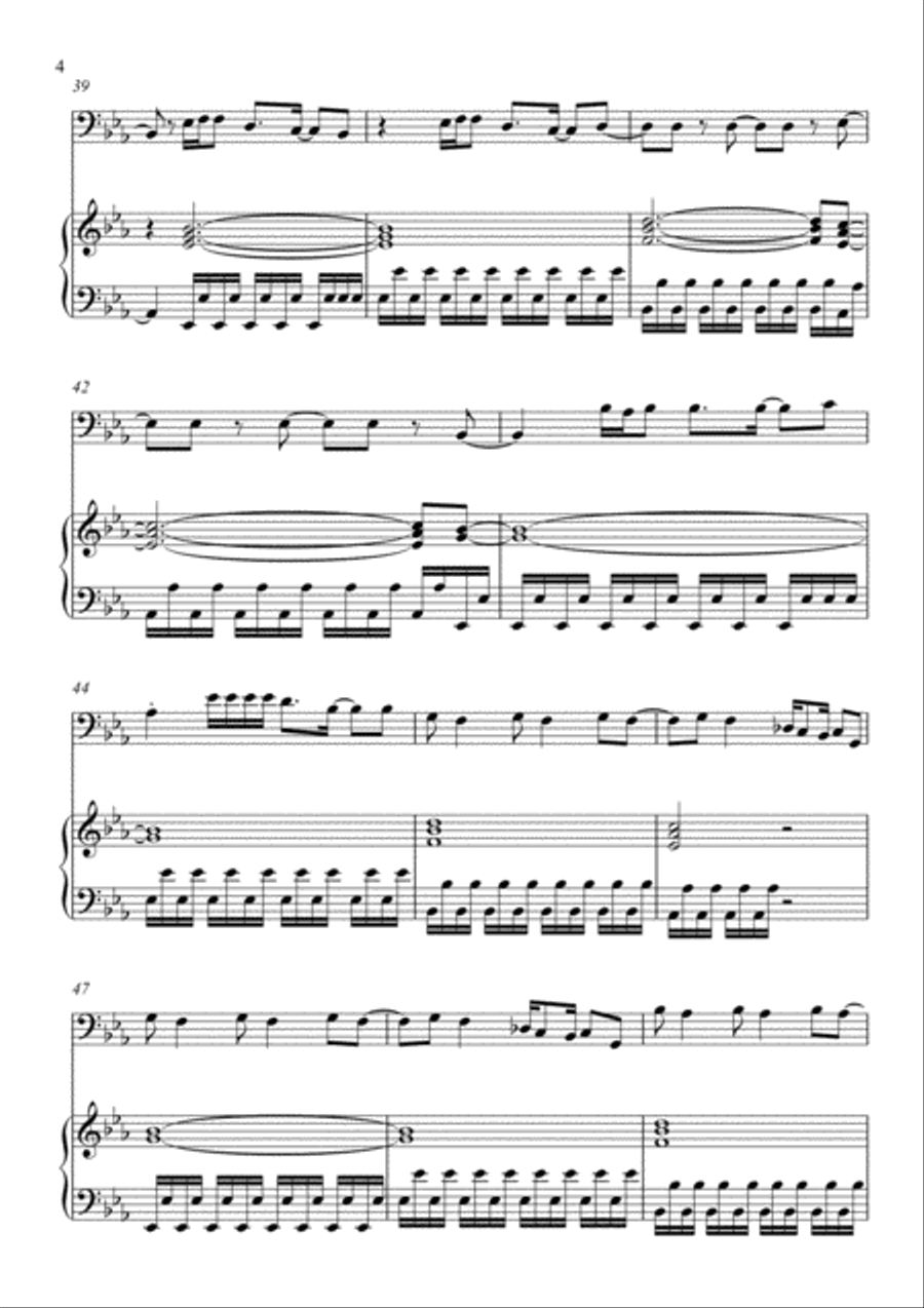 Stupid Love Piano scores gallery preview page 4