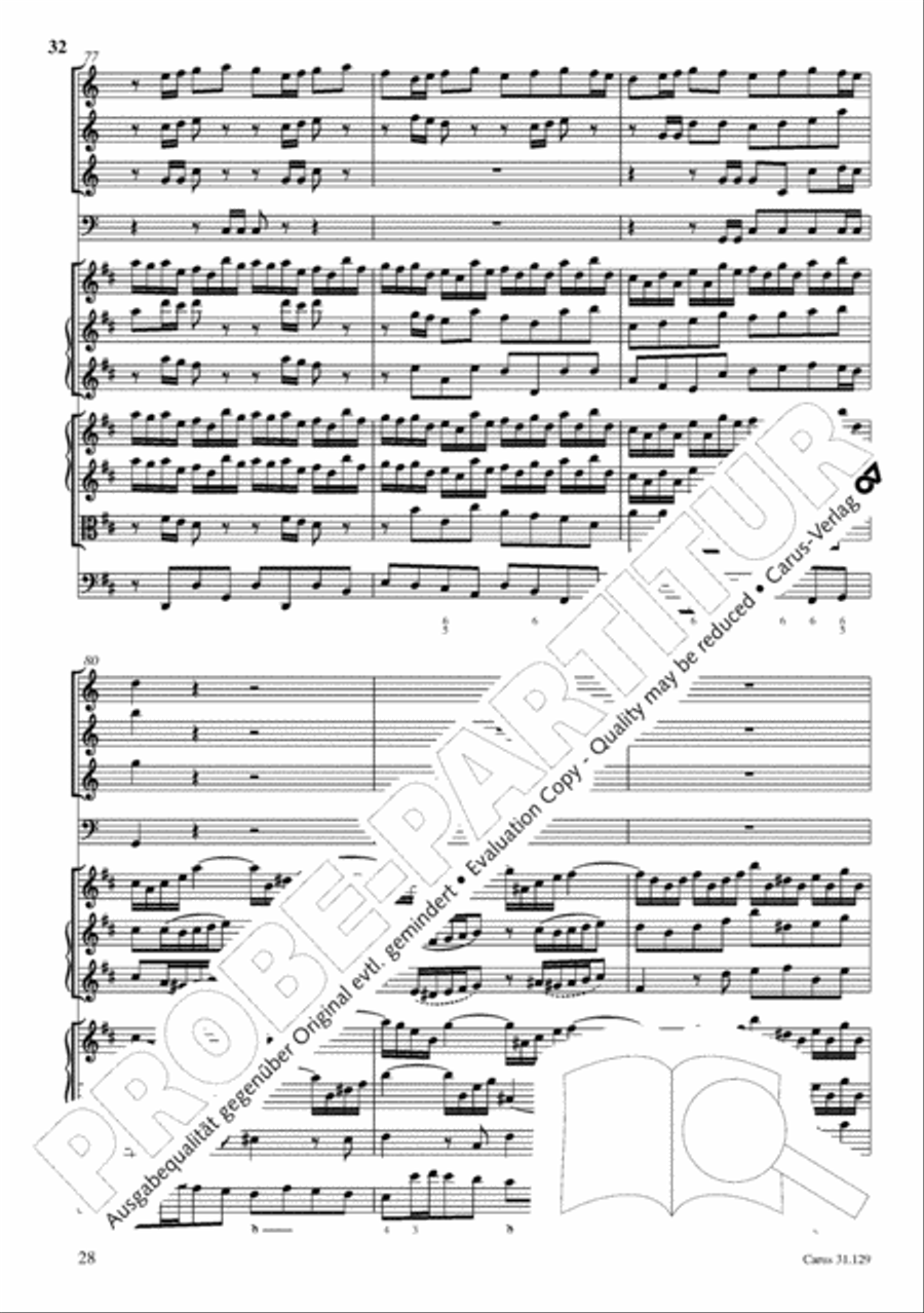 The Complete Sacred Vocal Works (Das geistliche Vokalwerk) Voice scores gallery preview page 33