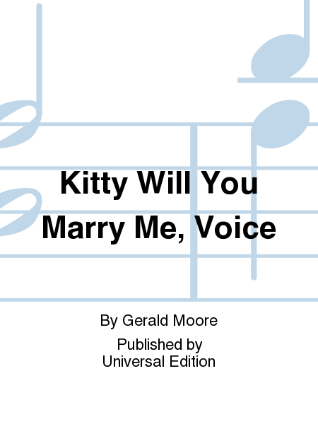 Kitty Will You Marry Me, Voice