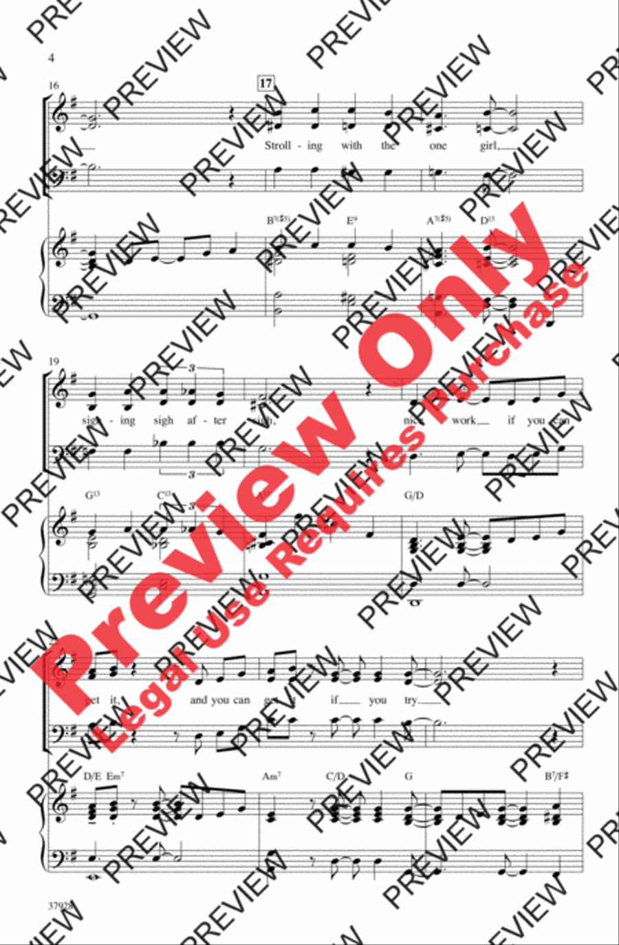Nice Work If You Can Get It 3-Part scores gallery preview page 4