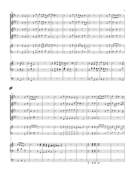 Canzon Vigesimanona à8 (Sax Quartet and Organ) image number null
