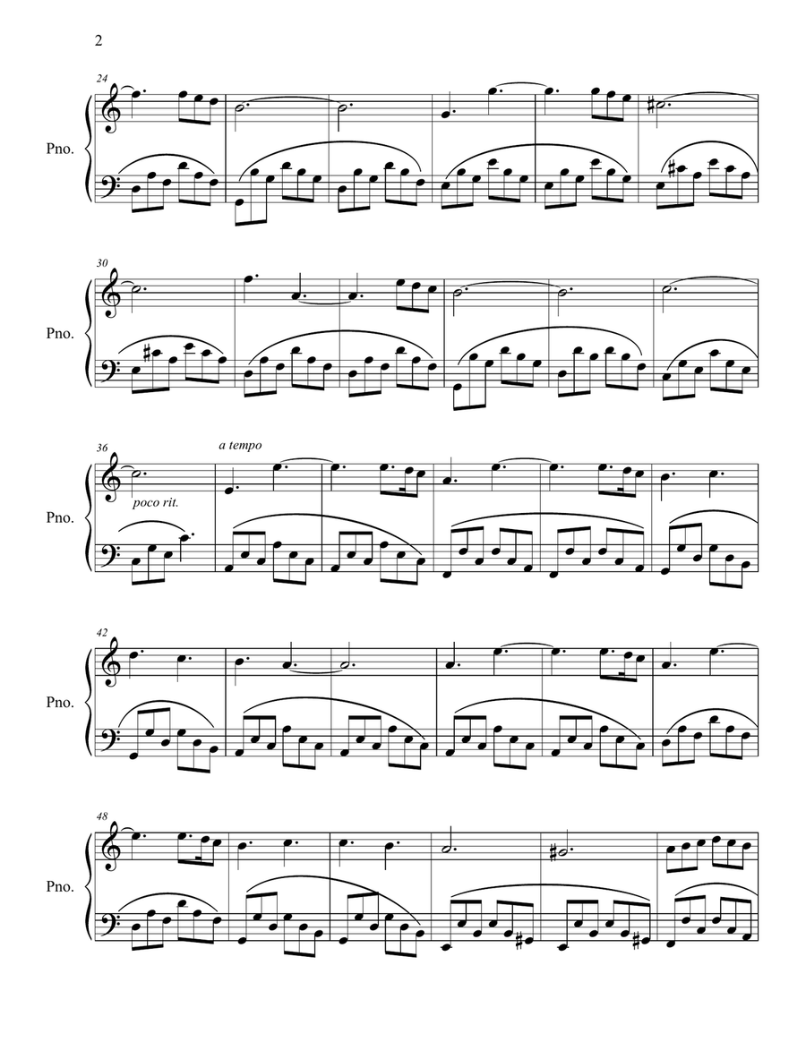 Etude No. 1 Romance Piano Method scores gallery preview page 3